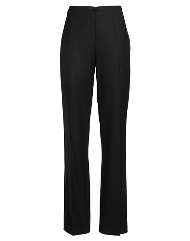 CLIPS Casual pants Charcoal 95% Virgin Wool, 5% Elastane