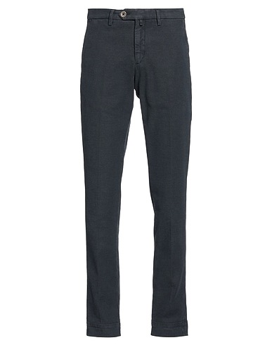 B SETTECENTO Hosen Marineblau 89% Baumwolle, 10% Polyester, 1% Elastan