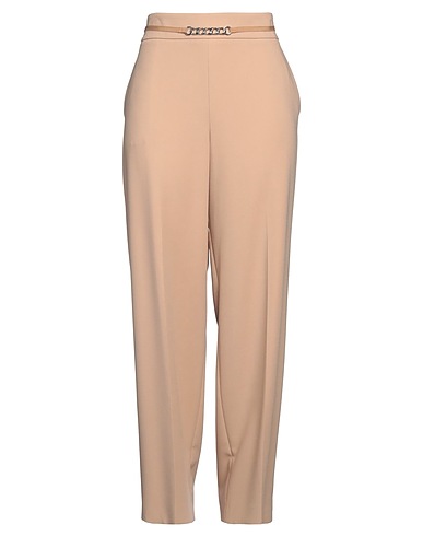 HUGO Casual trouser Sand 64% Polyester, 31% Viscose, 5% Elastane