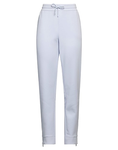 EMPORIO ARMANI Casual pants Sky blue 76% Cotton, 18% Polyester, 6% Elastane