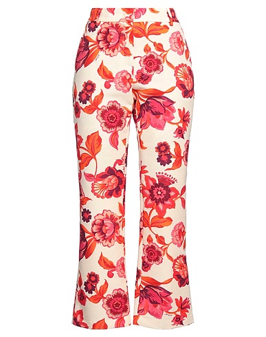 LA DOUBLEJ Casual pants Cream 76% Wool, 24% Polyamide