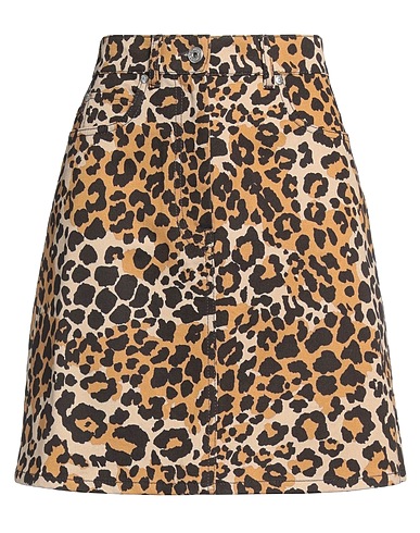 WEEKEND MAX MARA Minirock Kamel 100% Baumwolle