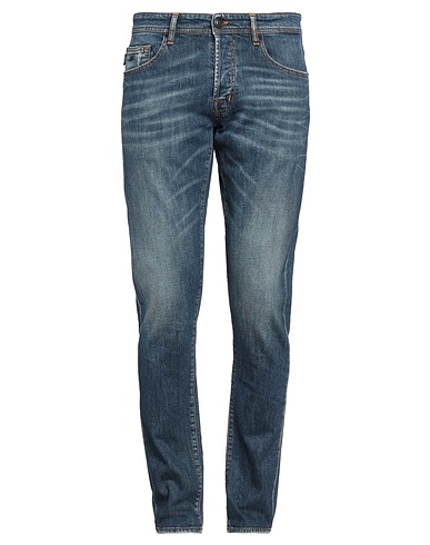 TRAMAROSSA Denim pants Blue 98% Cotton, 2% Elastane