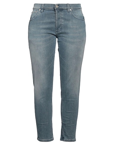 DONDUP Denim pants Blue 92% Cotton, 6% Elastomultiester, 2% Elastane