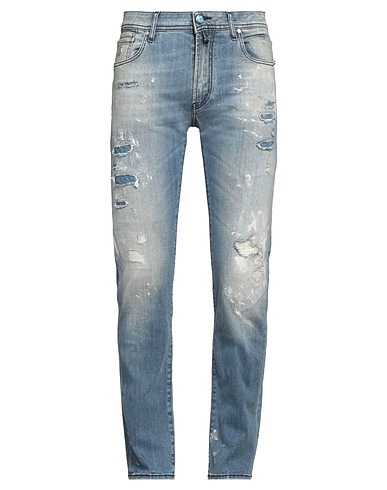 PEOPLE OF SHIBUYA Pantaloni jeans BLU 97% Cotone, 3% Elastan