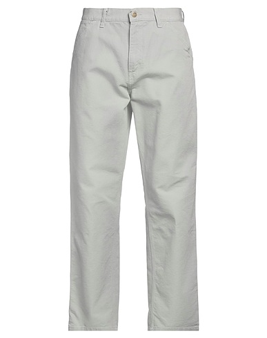 CARHARTT Casual pants Grey 100% Organic cotton