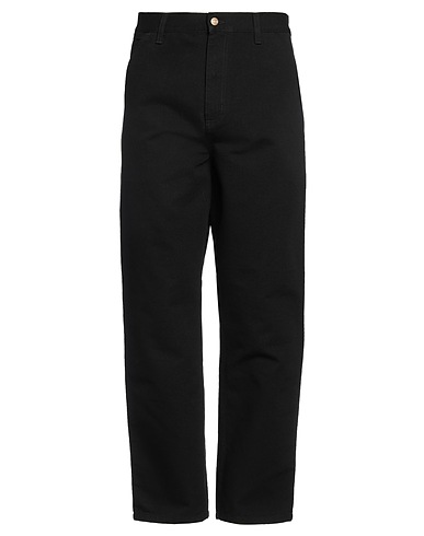 CARHARTT Casual trouser Black 100% Organic cotton