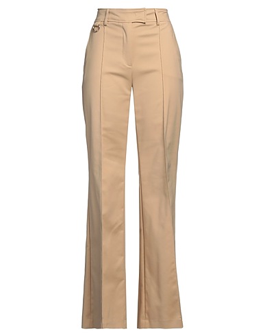 LIU •JO Casual trouser Beige 49% Cotton, 48% Polyamide, 3% Elastane