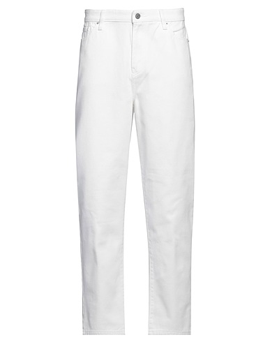 ARMANI EXCHANGE Denim trousers White 100% Cotton