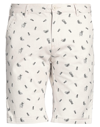 STREET GALLERY Shorts & Bermuda Light grey 100% Cotton