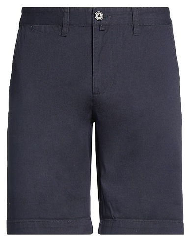STREET GALLERY Shorts & Bermuda Midnight blue 100% Cotton