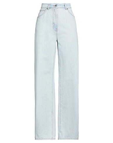 MSGM Denim pants Blue 100% Cotton