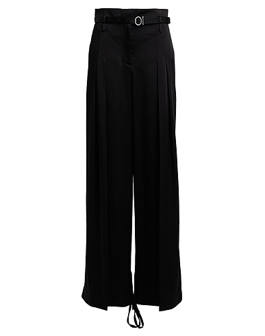 JIL SANDER Casual pants Black 74% Acetate, 26% Viscose