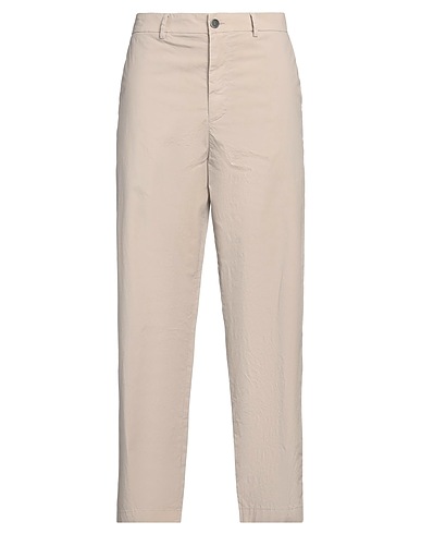 BARENA Casual trouser Light grey 98% Cotton, 2% Elastane