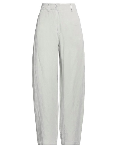 EMPORIO ARMANI パンツ ライトグレー レーヨン 68% / リネン 32%