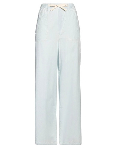 KENZO BOTTOMWEAR Sky blue 100% Cotton