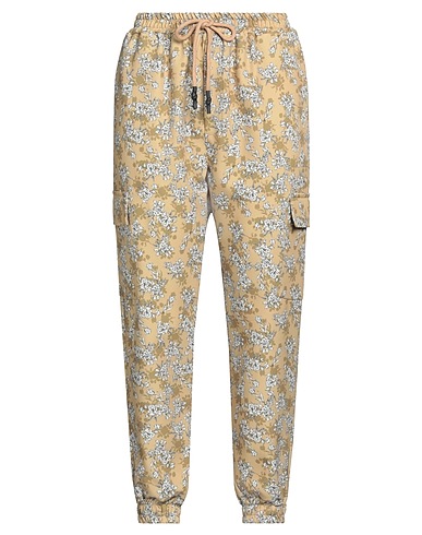 ANGELA MELE MILANO Casual pants Beige 92% Polyester, 8% Elastane