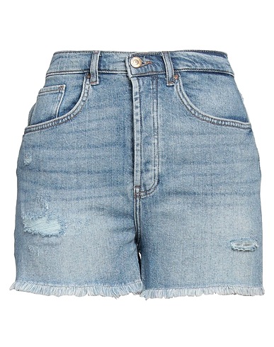ONLY Shorts Blau 99% Baumwolle, 1% Elastan