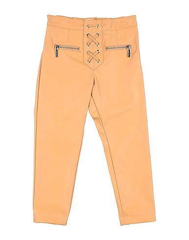ELISABETTA FRANCHI Casual trouser Sand 60% Polyurethane, 40% Polyester