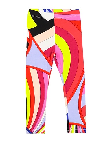 PUCCI Leggings Red 94% Cotton, 6% Elastane