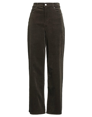 FRAME Pantalone Verde scuro 71% Cotone, 22% Modal, 6% Elastomultiestere, 1% Elastan