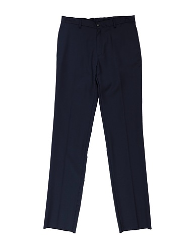 DAL LAGO CLUB Casual trouser Midnight blue 100% Virgin Wool