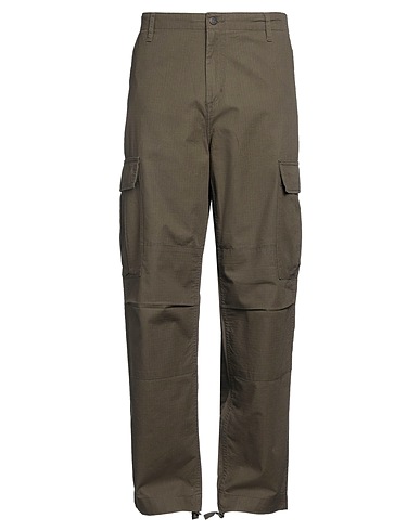 CARHARTT Casual pants Military green 100% Cotton