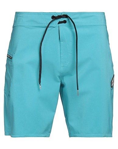 VOLCOM Shorts & Bermuda Turquoise 92% Polyester, 8% Elastane