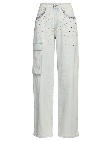 RIVULET Pantaloni jeans Blu 100% Cotone