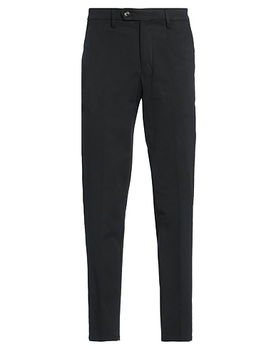 MICHAEL COAL Casual trouser Black 69% Modal, 28% Cotton, 3% Elastane