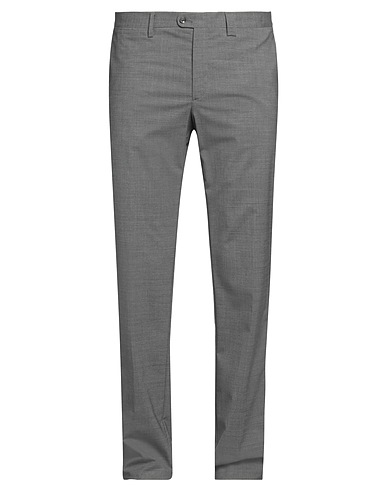 FLORENTINO Casual trouser Lead 54% Polyester, 44% Wool, 2% Elastane