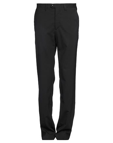 FLORENTINO Pantalone Nero 54% Poliestere, 44% Lana, 2% Elastan