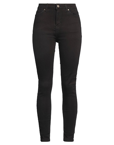GIANNI KAVANAGH Denim trousers Black 92% Cotton, 5% Polyester, 3% Elastane