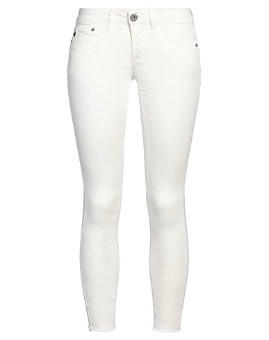 DESIRES Pantaloni jeans Avorio 65% Cotone, 33% Poliestere, 2% Elastan
