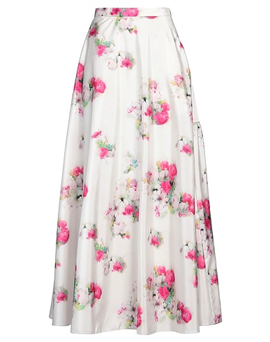 MAX MARA STUDIO Maxi Skirts White 100% Polyester