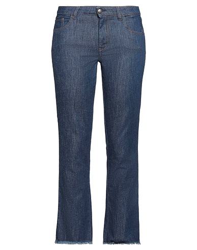 FAY Bootcut Jeans BLU 63% Cotton, 25% Lyocell, 11% Linen, 1% Elastane