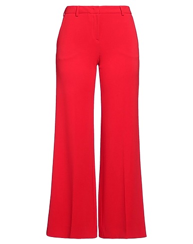 ALBERTO BIANI Casual pants Red 71% Triacetate, 29% Polyester
