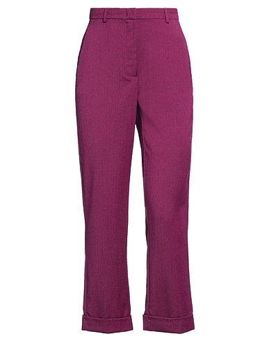 PINKO Pantalone Prugna 55% Lana, 28% Poliestere, 15% Viscosa, 2% Elastan