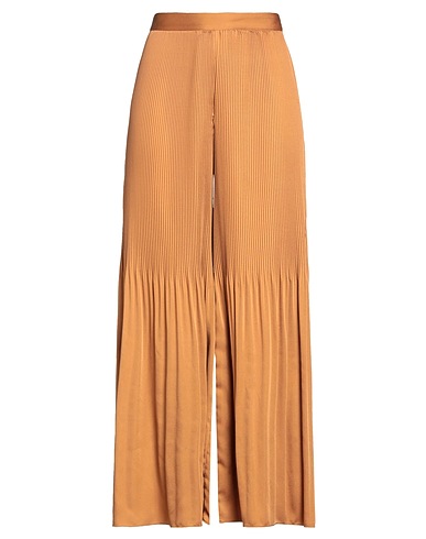 TWINSET Casual trouser Camel 100% Polyester