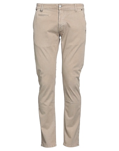 DW DENIM WORLD Pantalone Beige 97% Cotone, 3% Elastan