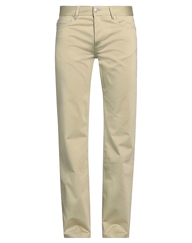 AMI ALEXANDRE MATTIUSSI Casual trouser Sage green 100% Cotton