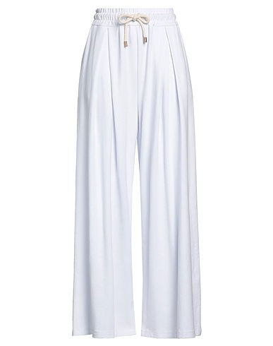 HAVEONE Casual trouser White 95% Cotton, 5% Elastane