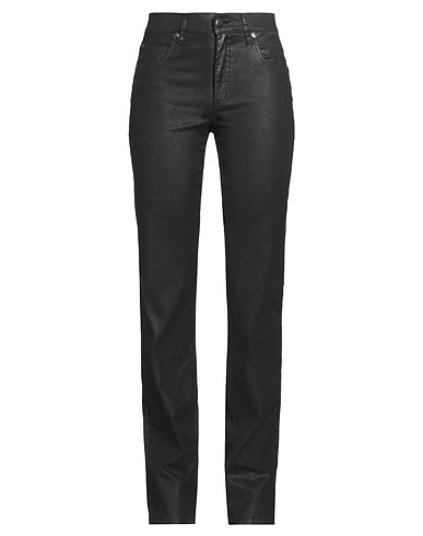 ANGELO MARANI Pantalone Nero 98% Cotone, 2% Elastan