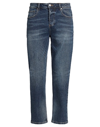 JOHN RICHMOND Denim pants Blue 99% Cotton, 1% Elastane