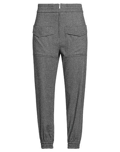 DONDUP Casual trouser Lead 34% Polyester, 33% Viscose, 32% Wool, 1% Elastane