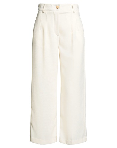 VICOLO Pantalon Ivoire 100% Polyester