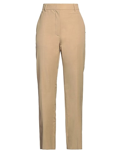 SPORTMAX Casual trouser Beige 54% Viscose, 46% Cotton