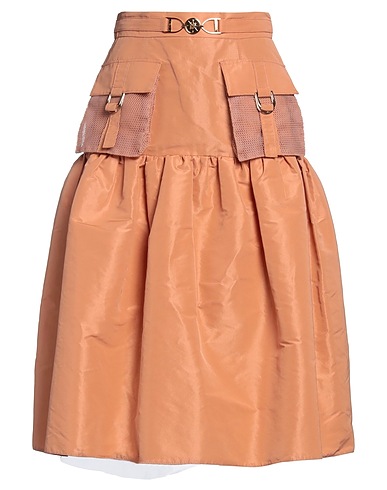 ELISABETTA FRANCHI Midi skirt Blush 100% Polyester, Viscose