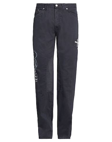 LA MARTINA Casual trouser Navy blue 100% Cotton