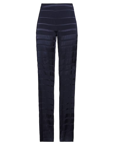 DIANA GALLESI Casual trouser Navy blue 100% Viscose